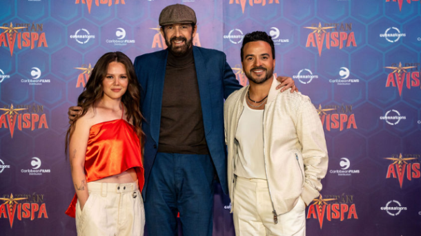 Juan Luis Con Luis Fonsi Y Joy Huerta