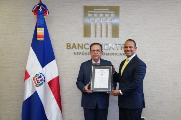 BCRD: certificado ISO 22301:2029 por la Asociación Española de Normalización